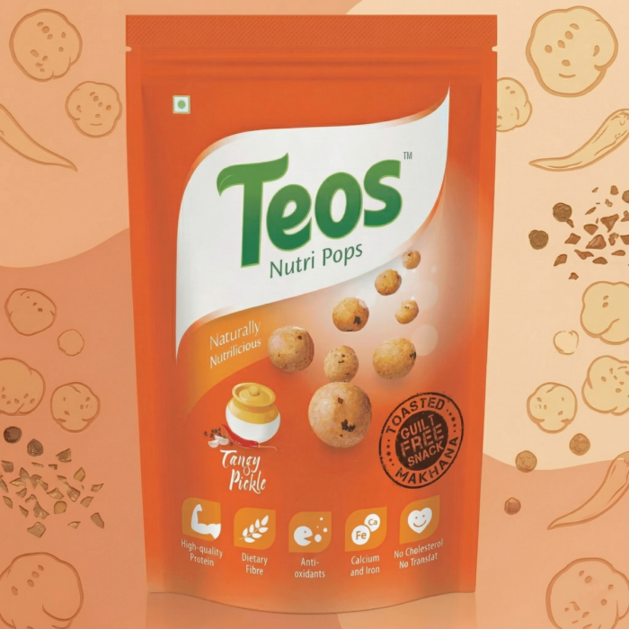 Tangy Pickle Makhana Nutripops