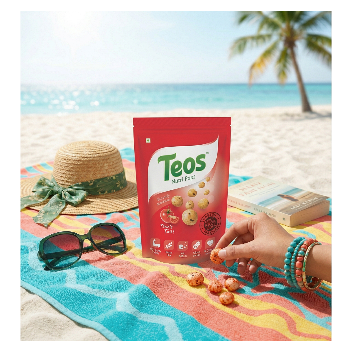 Tomato Twist Makhana Nutripops - Image 2