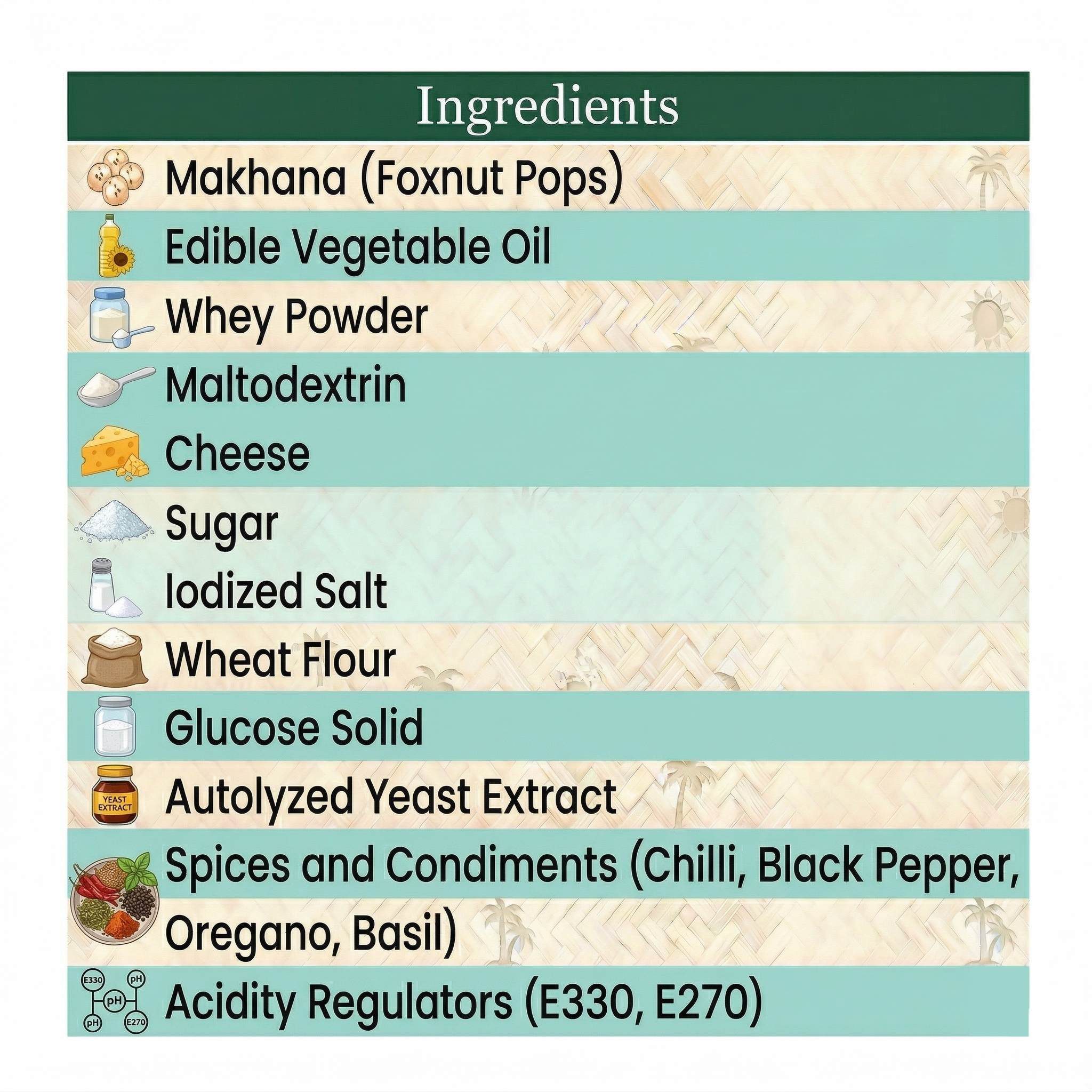 Cheesy Pizza Makhana NutriPops - Image 5