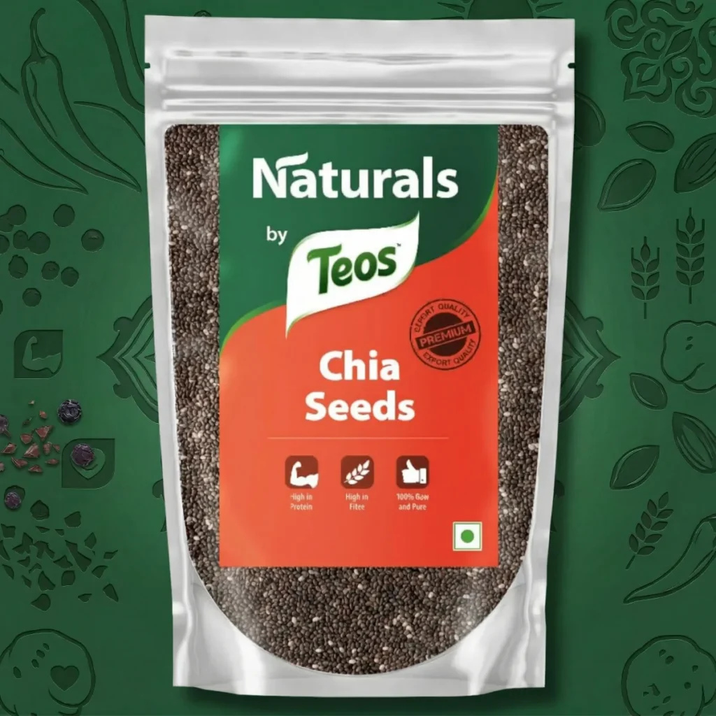 Raw Chia Seeds | Omega-3, Calcium | 250g