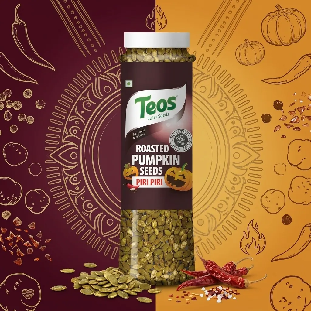 Piri Piri Roasted Pumpkin Seeds