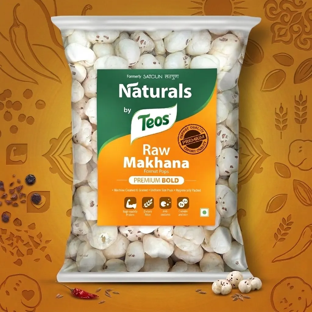 Raw Makhana Premium Bold