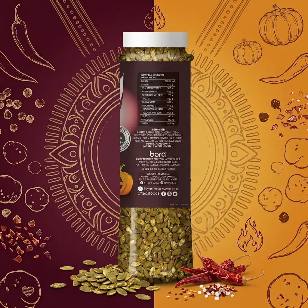 Piri Piri Roasted Pumpkin Seeds