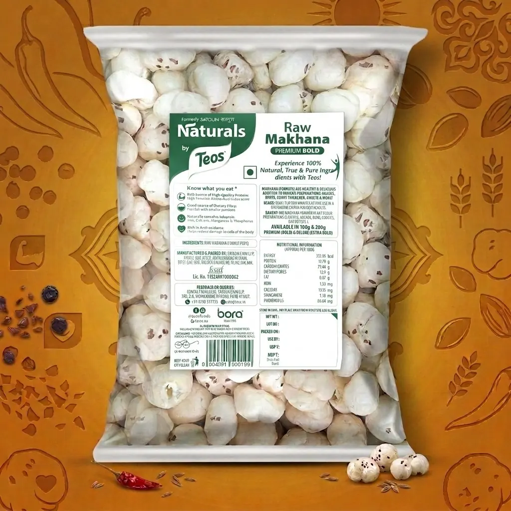 Raw Makhana Premium Bold
